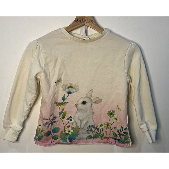 Girls Whooli Chen x H&M sweater. Size 6X/7 - Picture 2 of 6